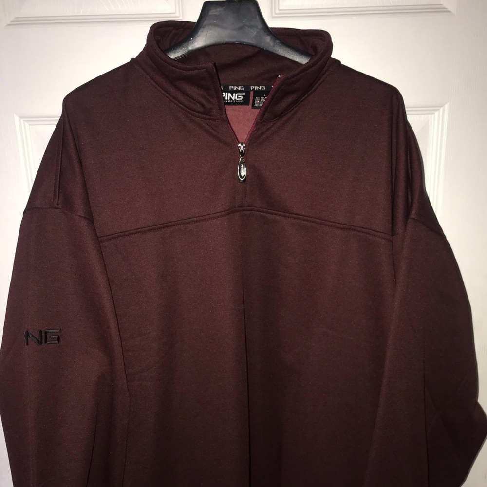 Ping Collection zip up fleece men’s large